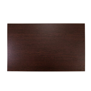 Dark Oak Laminate Table Top, 1100 x 680mm Rectangular