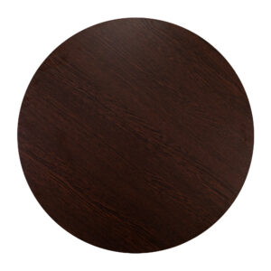 Dark Oak Laminate Table Top, 680mm Round
