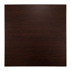 Dark Oak Laminate Table Top, 680mm Square