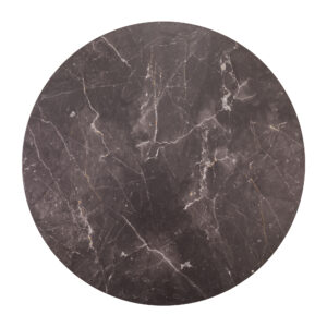 Grey Marble Effect Table Top, 680mm Round
