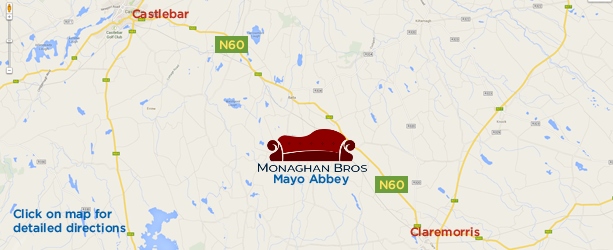 Monaghan Bros. location map