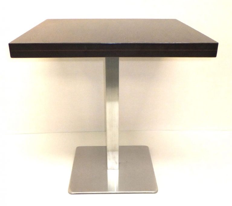 Stainless Steel Square Pod Table Monaghan Bros